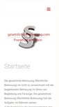 Mobile Screenshot of gesetzliche-betreuung.com