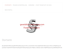 Tablet Screenshot of gesetzliche-betreuung.com